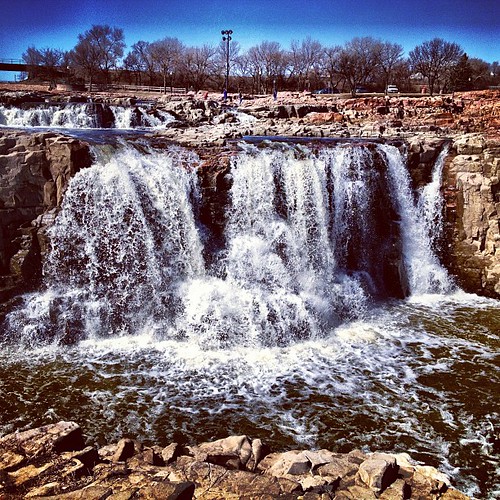 instagramapp square squareformat iphoneography uploaded:by=instagram hudson foursquare:venue=4b587849f964a520415928e3 falls big sioux river sd south dakota midwest america north natural attractions rapids waterfall