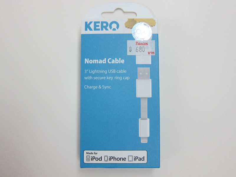 Kero - Lightning Nomad Cable - Box Front