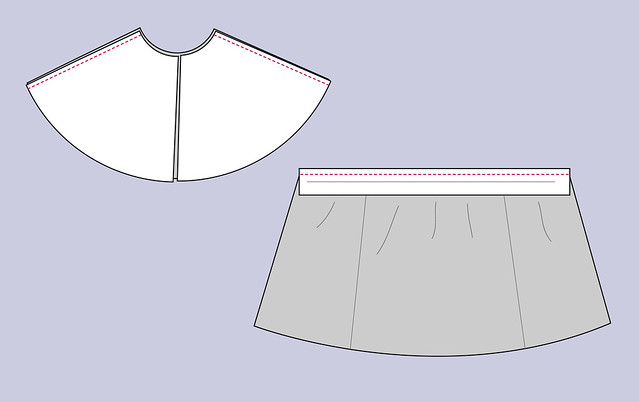 3/4 Circle Skirt Tutorial (includes sewing instructions)