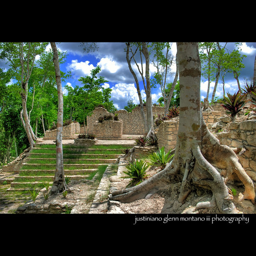 costa mexico temple ruins maya glenn mayan archaeological montano justiniano dzibanché
