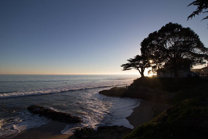 Santa Cruz cliffs, California