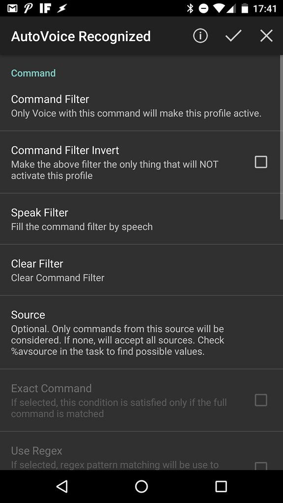Add Profile and Task for Voice Command to IRKit