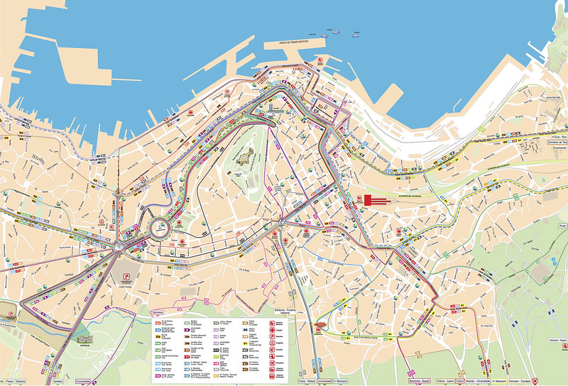 Mapa Transporte Publico Vigo