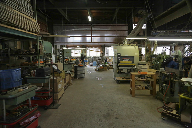 マルナオ 木工工場