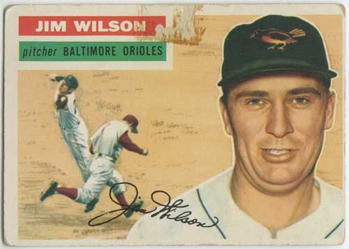 1956 Topps Jim Wilson