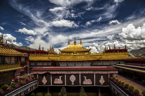 china ngc buddhism tibet lhasa jokhang jokhangtemple
