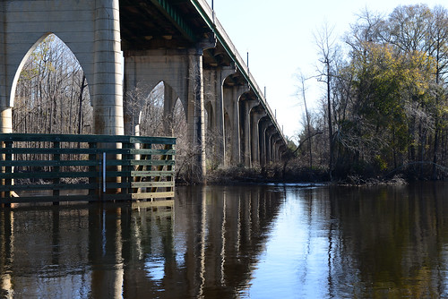 old bridge water reflections river landscape outdoors nikon trains riverwalk conwaync d800e easterncarolinas richstrobel