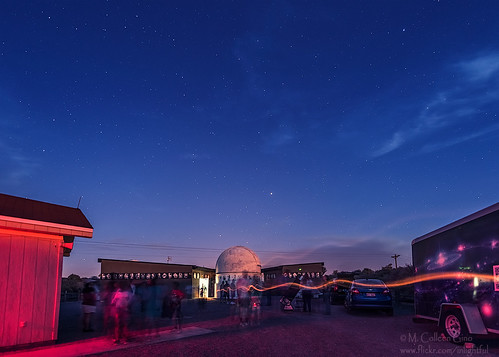 sky stars observatory telescope nighttime astrophotography astronomy starrysky