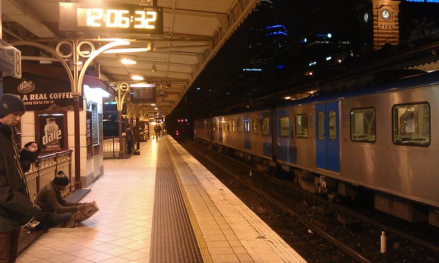 Waiting for the last train to Frankston