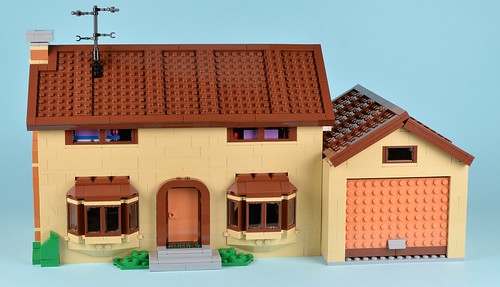 Bausteine Movie Series Sets 16005 Das Simpsons House Bricks Modell *+* 