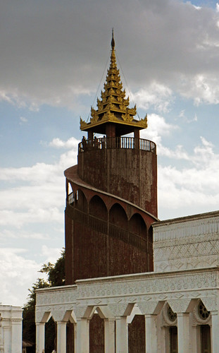 the Tower at the Royal Palace in Mandalay