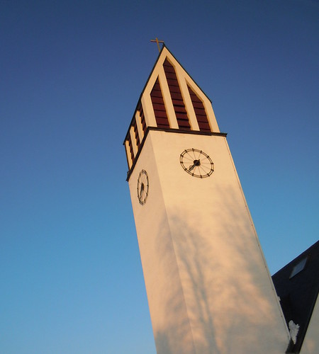 sunset tower church sweden torn kyrka solnedgång västerbotten vännäs