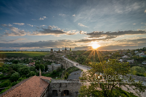 sunset sky sun castle water clouds landscape sony ukraine sunlights a7rm2 ilce7rm2