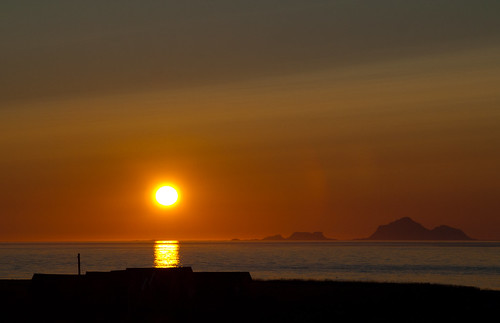 sunset sea sol lofoten hav solnedgang sjø delp litløy gaukværøy