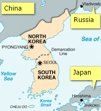 map-korea