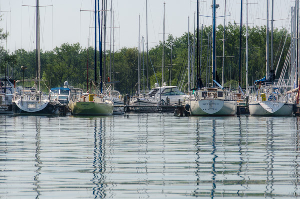 A canoe and paddle boat tour of the Toronto Islands