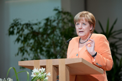Angela Merkel im Christlichen Gästezentrum Schönblick
