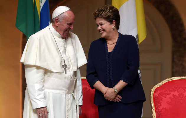 Visita del Papa Francisco a Brasil