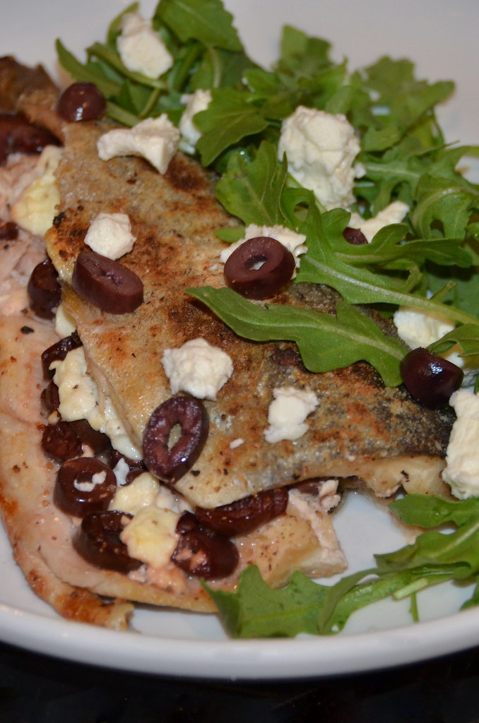 Trout with Greek Olives & Feta