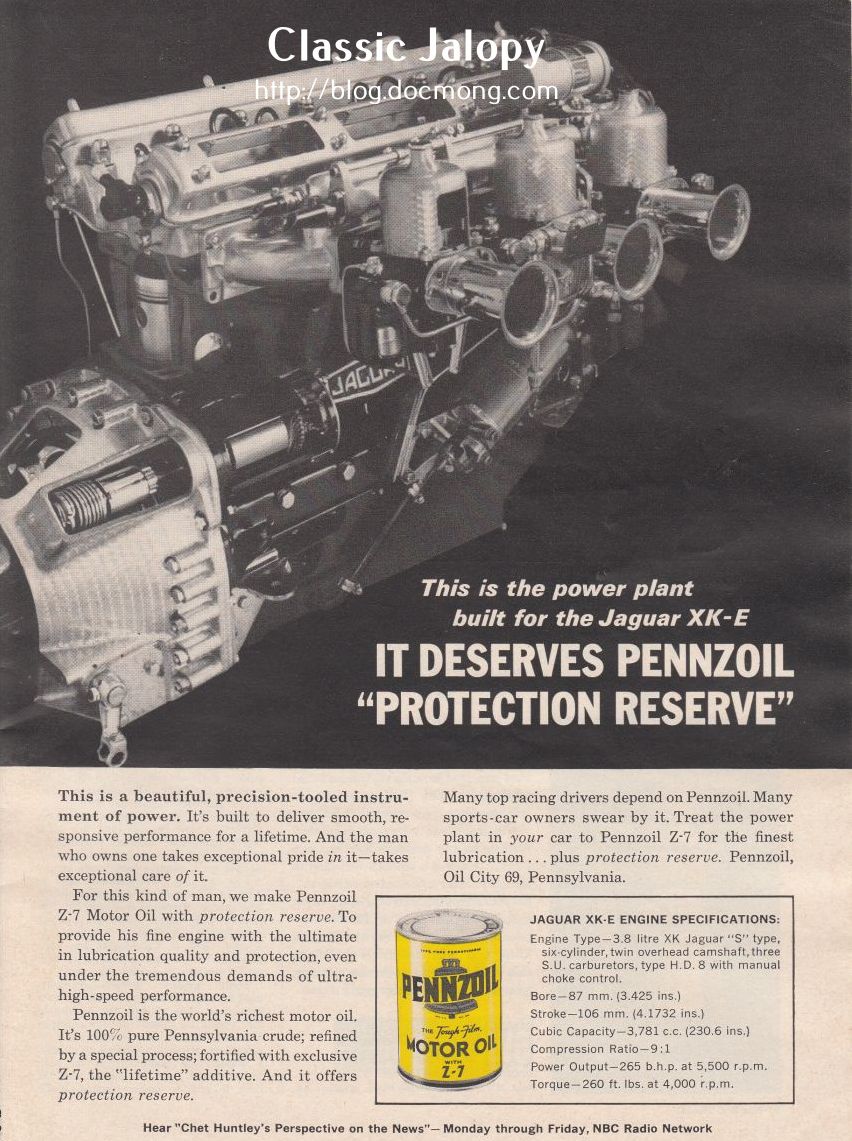 Ad of the week:  Pennzoil Jaguar
