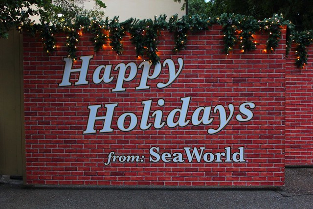 SeaWorld Orlando Christmas 2013