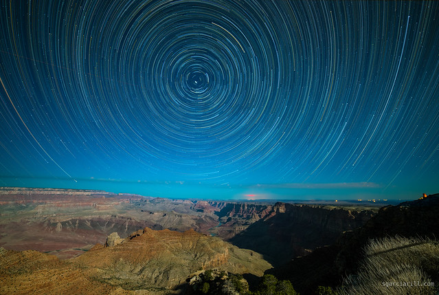 Grand Canyon star trails