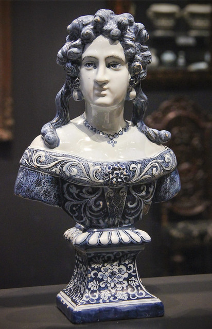 Ceramic bust