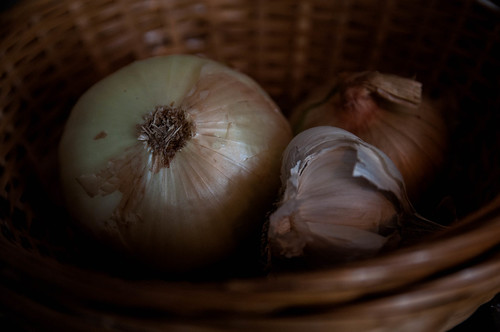 49/365: onions and garlic