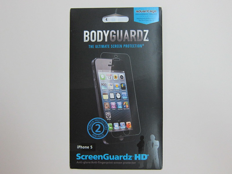 BodyGuardz - ScreenGuardz HD for iPhone 5 - Packaging Front View