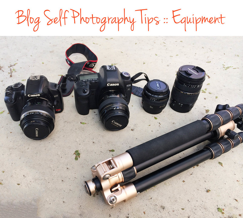 cute & little blog | blog self photography tips | equipment list