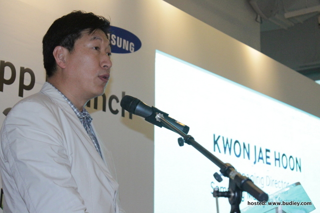 Kwon Jae Hoon, Pengarah Urusan Samsung Malaysia Memberi Ucapan