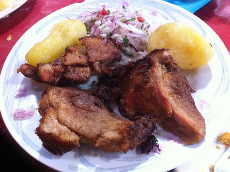 Pork at La Capitana