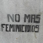Grafiti: No mas femicidios