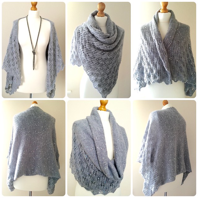New pattern for a very versatile shrug/wrap/cowl