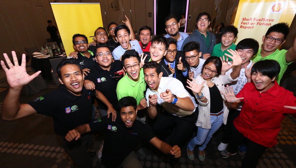 Pelajar Shell Eco-Marathon Asia Belajar Keputusan Kaji Selidik Dari Duta Shell Fuelsave Fahrin Ahmad