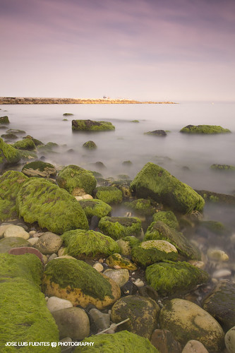 españa costa sol beach del atardecer coast mar andalucía spain rocks playa shore malaga rocas fuengirola