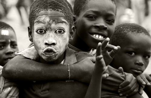 africa school playing boys children ghana