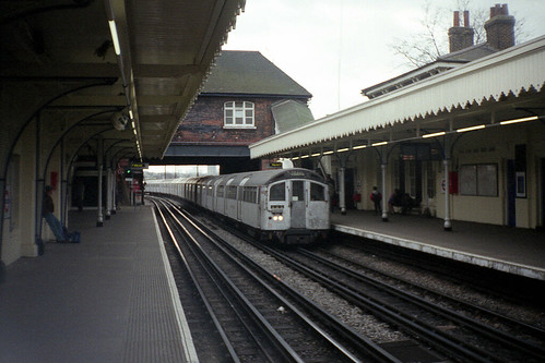 London Underground - Central Line - 1962 stock at Leyton