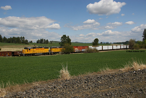 railroad train mica worley manito setters milw plummer emd gp392 up1238 plummerturn lit42 up1207