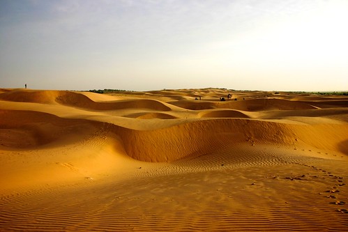 india day desert cloudy jaisalmer thar rajasthan deserto