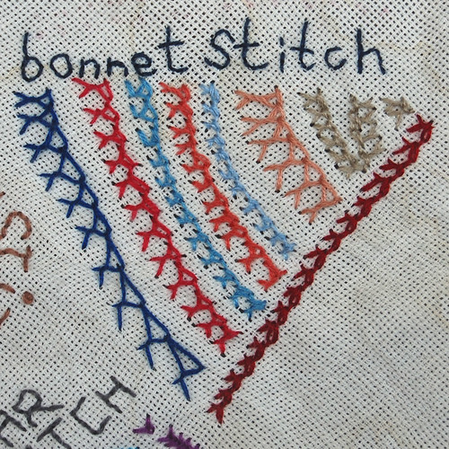 TAST #25 Bonnet stitch