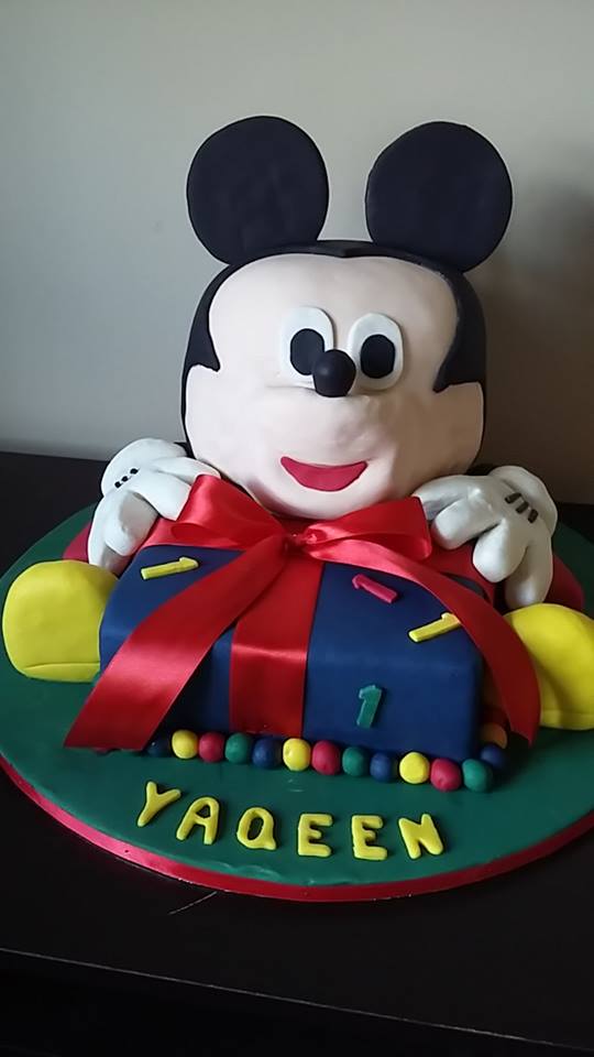 Mickey Mousse Cake by Ilze Müller