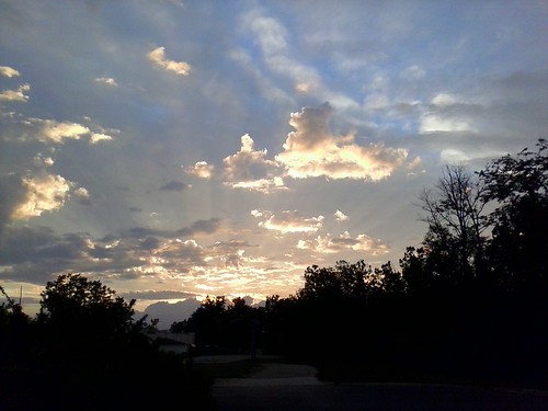 sunset ohio sky sun clouds unitedstates may brookville 2013 brookvilleohio
