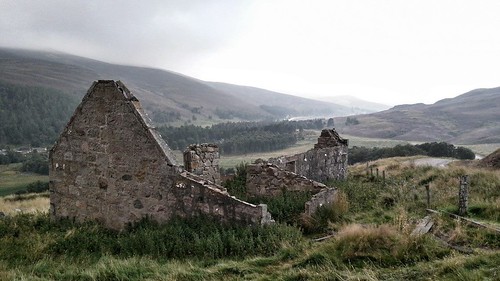 morning scotland highlands ruins