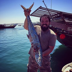 My record Kingfish 12.8 Kg #fishing #jigging #harbor #wakra #fish #fishingtrip #fishingboat #jiggingfishing #jigging #kingfish #qatar #doha #instqatar #instadoha #instagram #instafish #instagood #daly3d @daly3d
