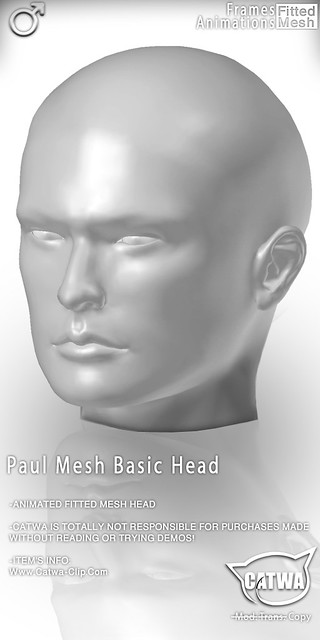 CATWA HEAD Paul [Asian, Native american]