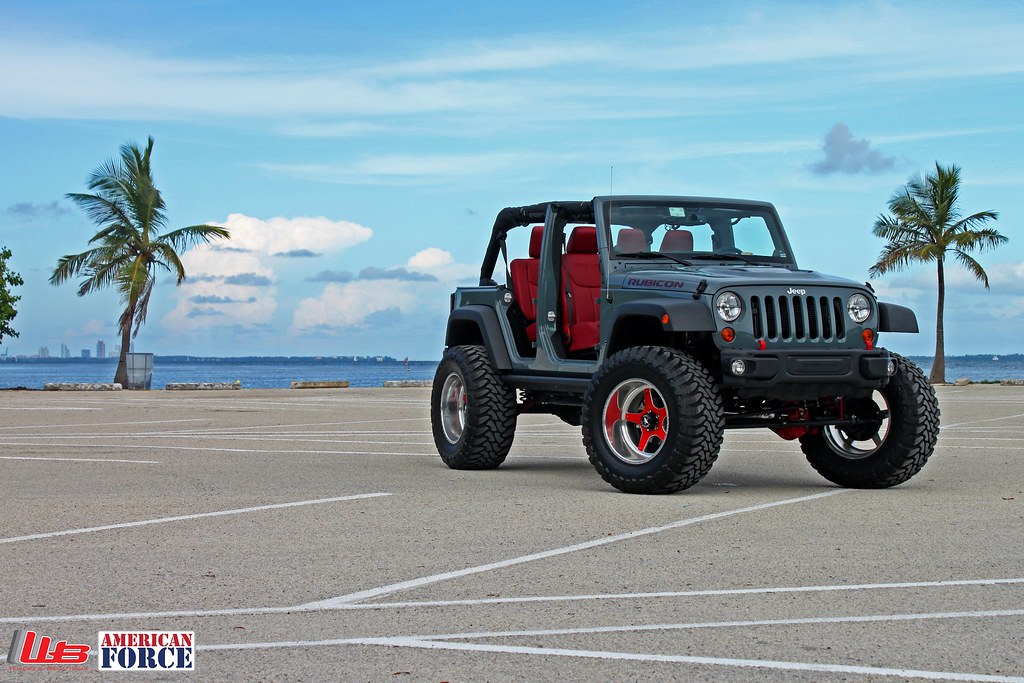 Jeep Rubicon 10th Anniversary on American Force Independence Wheels. on Fli...