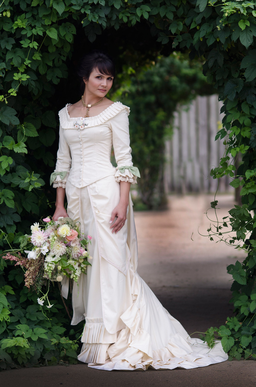 Having trouble finding sleeved dresses? 13 looks that prove it's worth the effort 4 from Offbeat Wed (formerly Offbeat Bride) Untitled