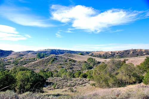 california winter clouds landscape photo afternoon view vista trabucocanyon oneillregionalpark