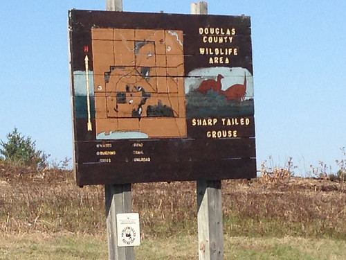 Douglas County Wildlife Area sign